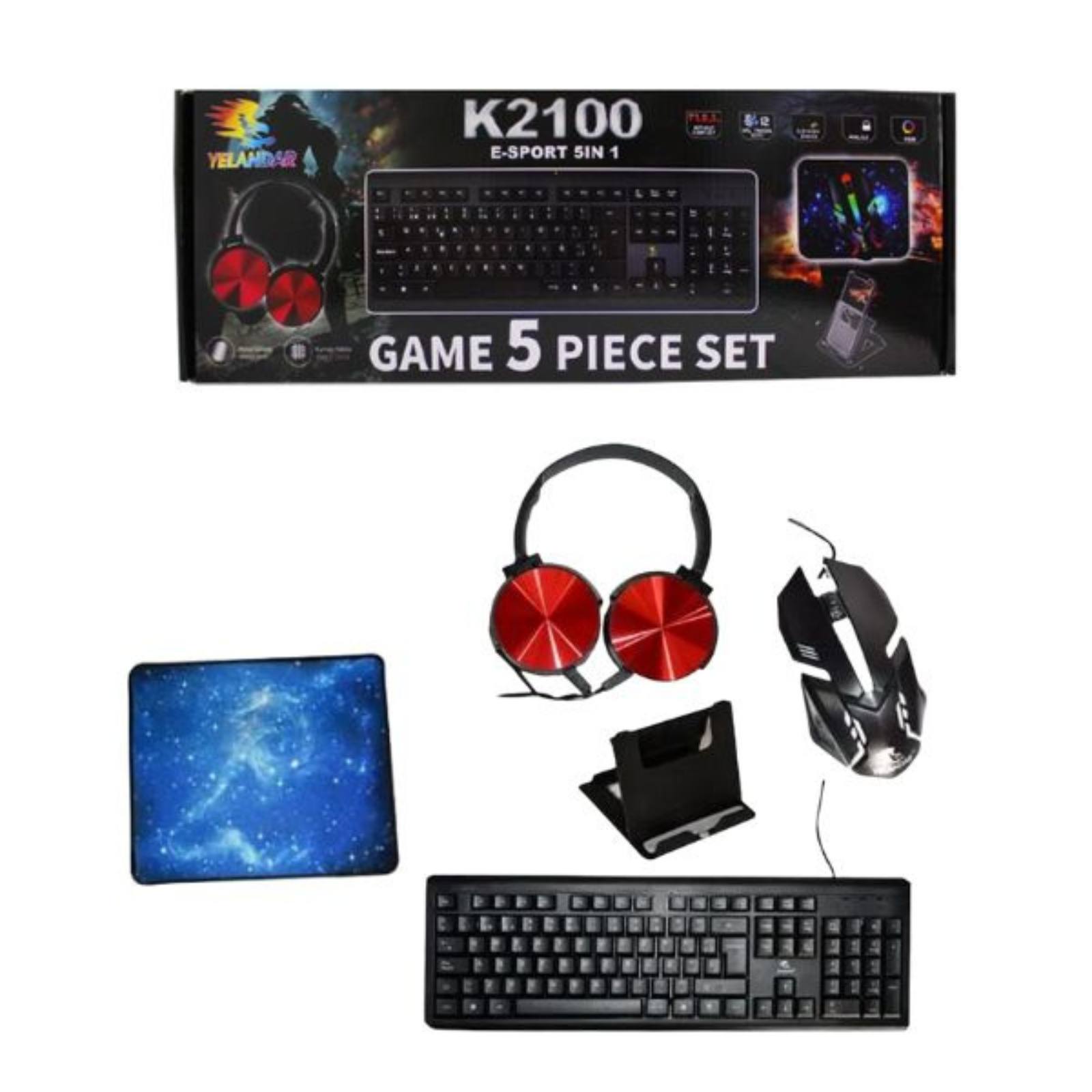 TECLADO 5 EN 1 K2100