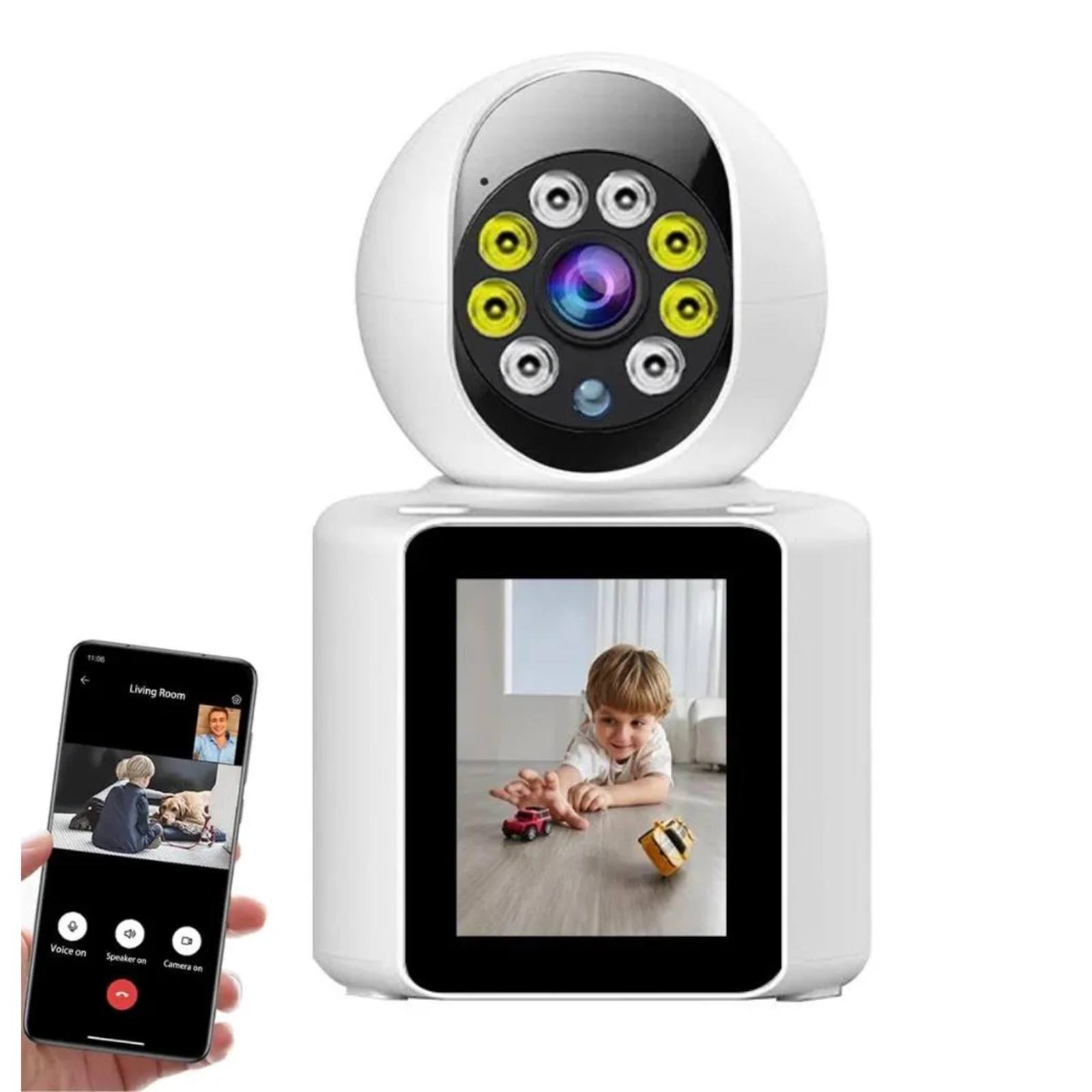 CAMARA CON VIDEOLLAMADA PARA INTERIORES