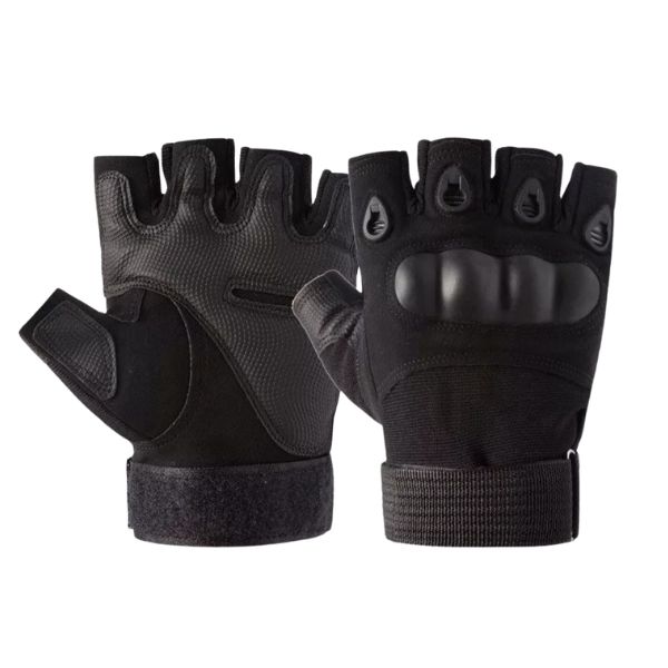 GUANTES TACTICOS MEDIO DEDO
